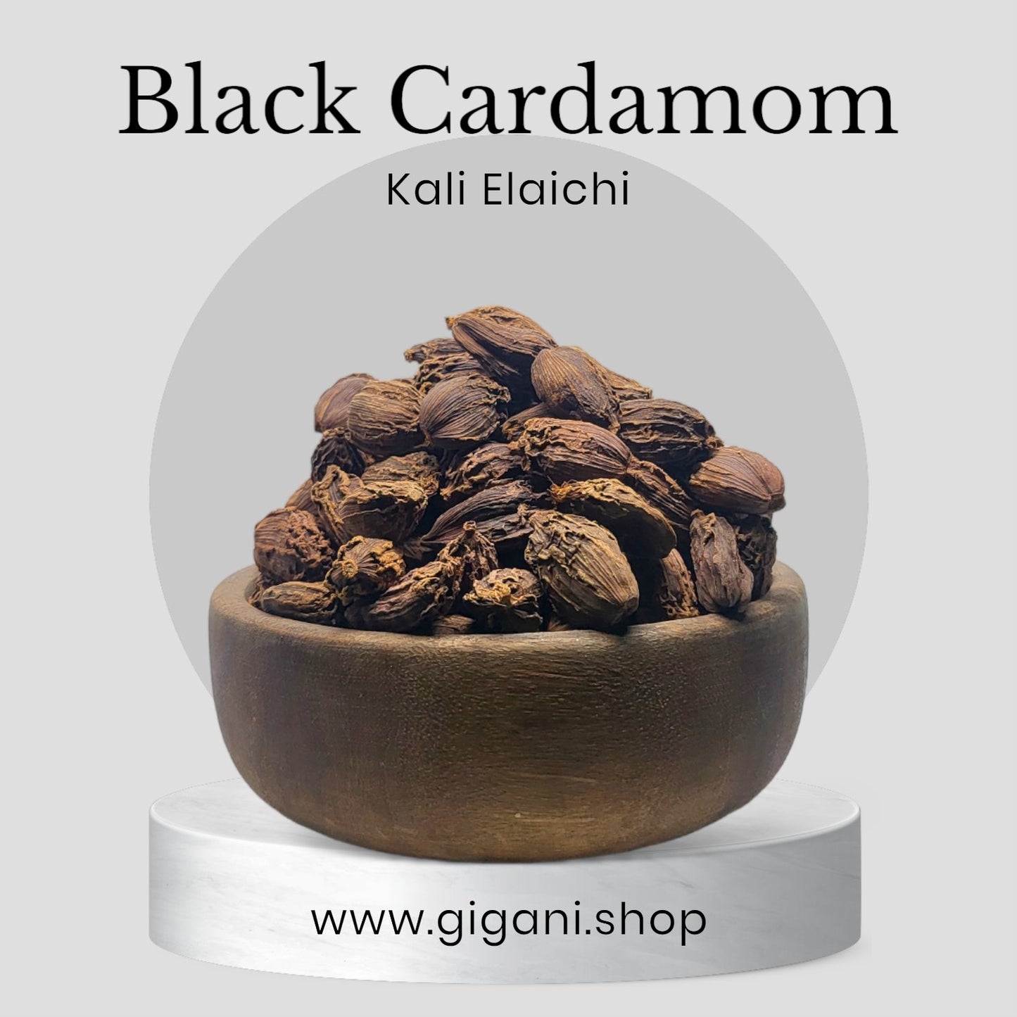 Black Cardamom (Badi Elaichi)